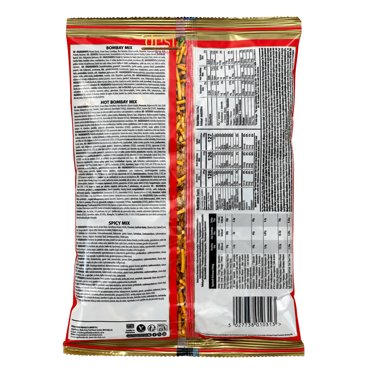 Regal Snacks - Spicy Mix (375g) 05.06.2027