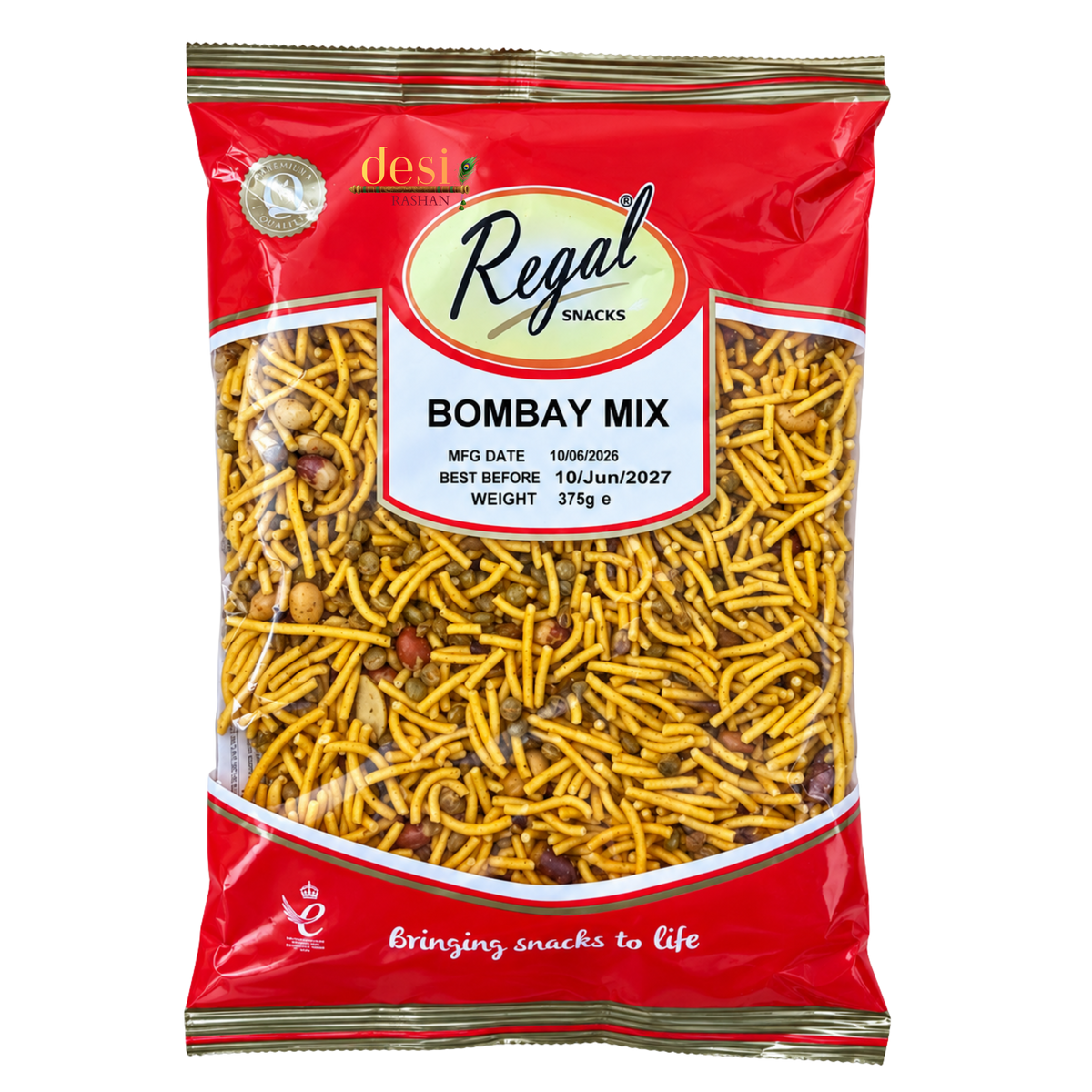 Regal Snacks - Bombay Mix (375g) 10.06.2027