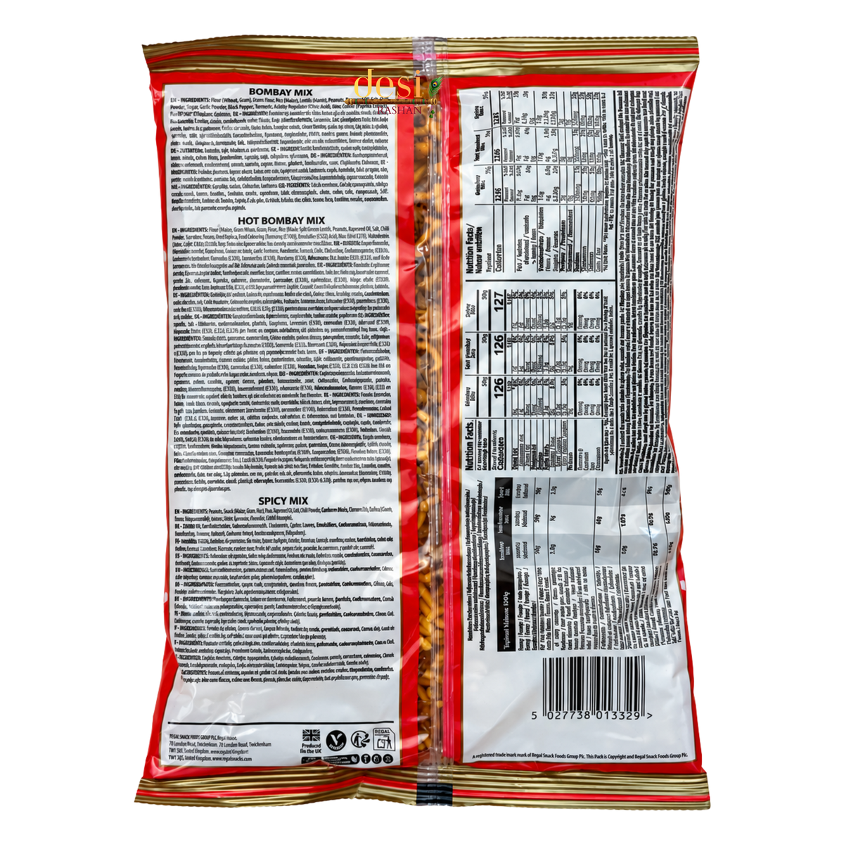 Regal Snacks - Bombay Mix (375g) 10.06.2027