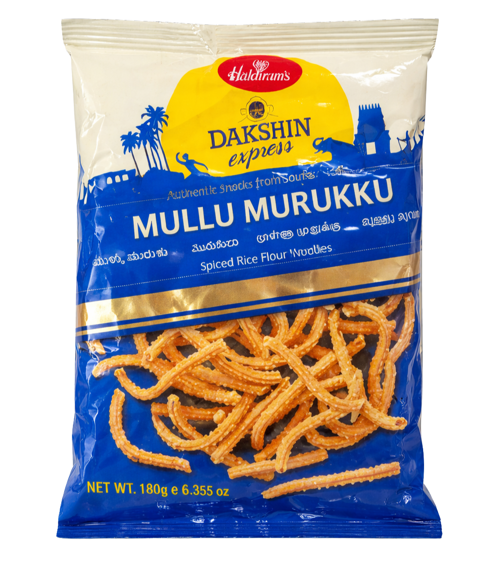 Haldiram's - Dakshin Mullu Murukku Snack (180g) 19.12.2026