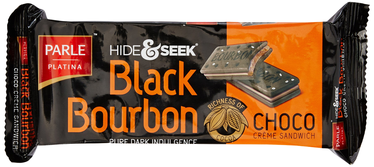 Parle - Hide & Seek Black Bourbon Choco (100g) 05.12.2027