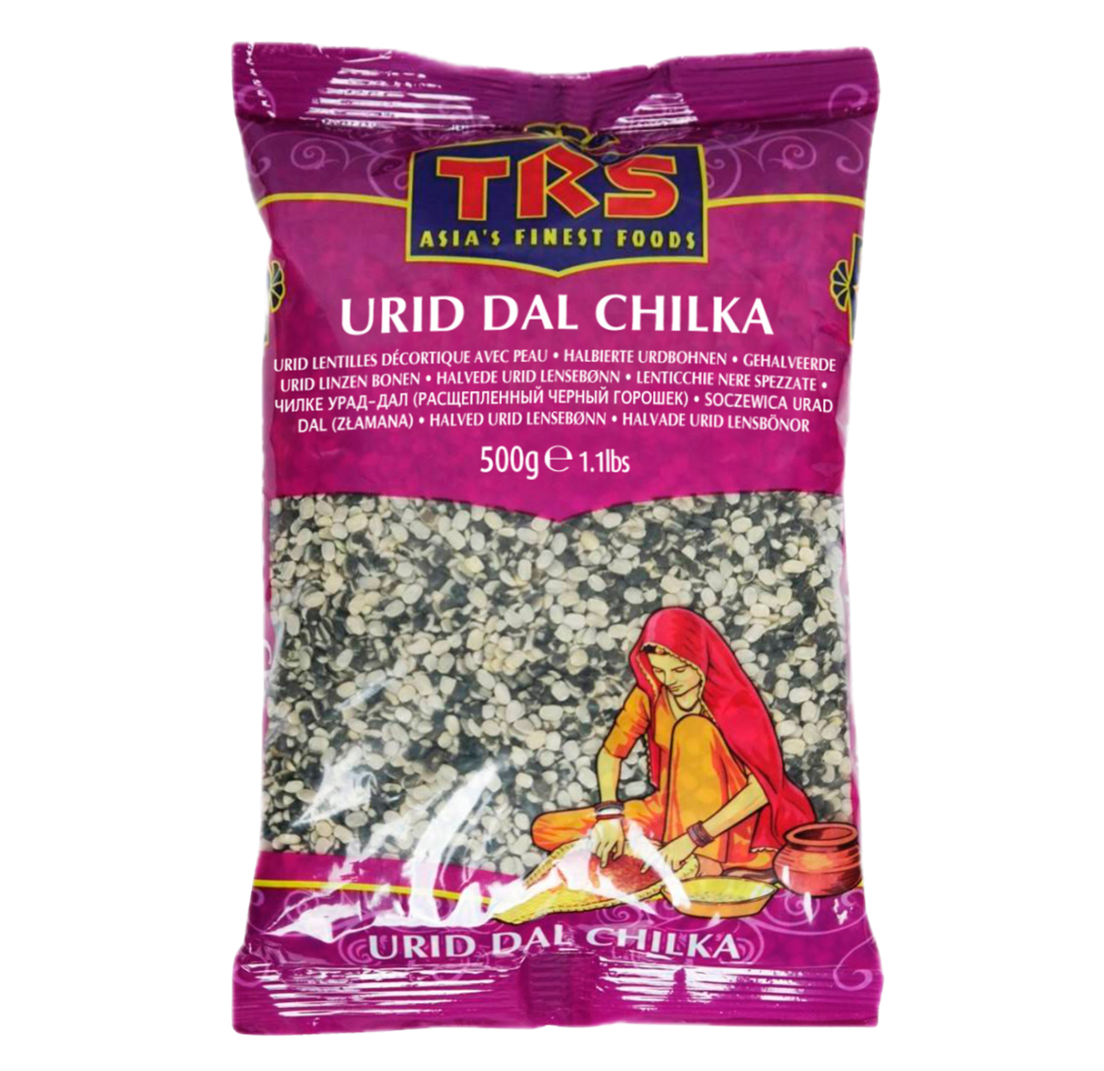 TRS - Urid Dal Chilka/Split Lentils (500g) 30.04.2028