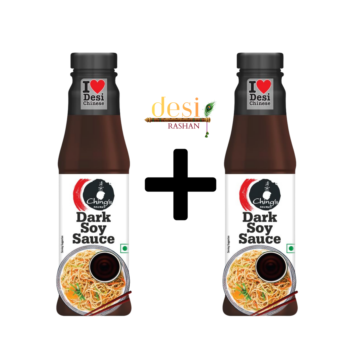 Ching's - Dark Soya Sauce 2 X (210ml) 22.10.2026