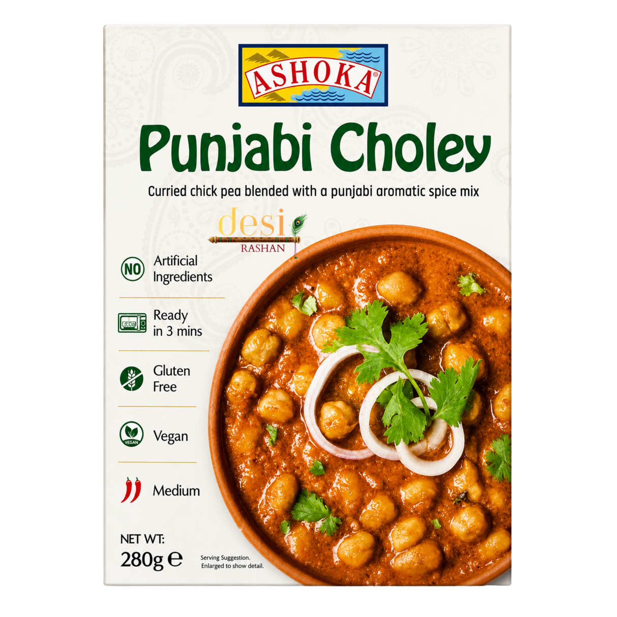 Ashoka - RTE Punjabi Chole (280g) 25.02.2027