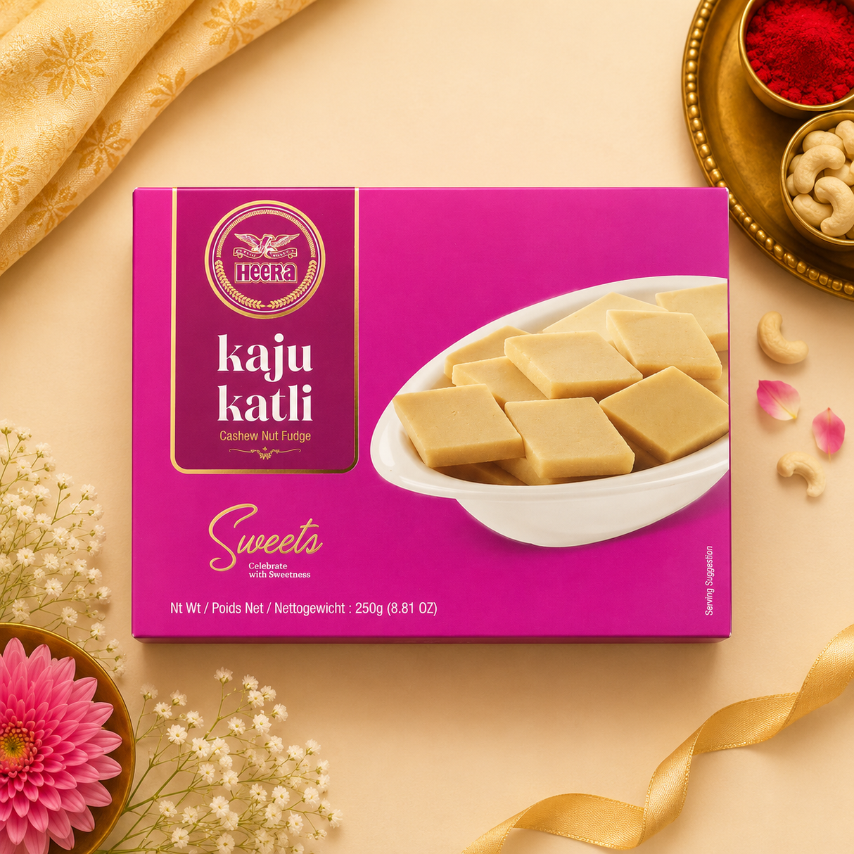 Heera - Kaju Katli (250g) 15.12.2027