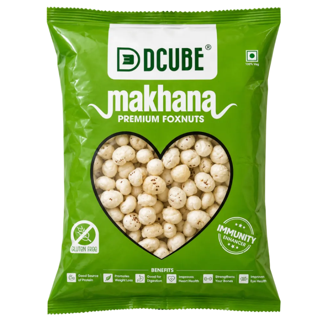 D Cube - Makhana Plain (250g) 30.11.2026