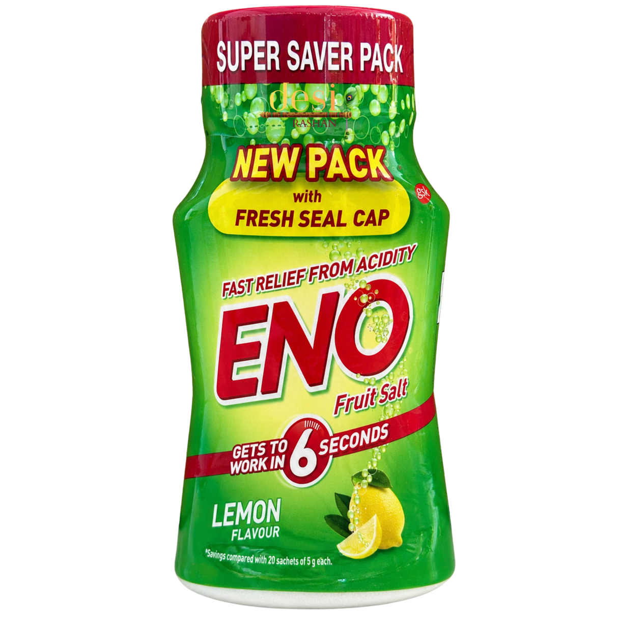 ENO Fruit Salt - Lemon Flavour (100g) 26.08.2027