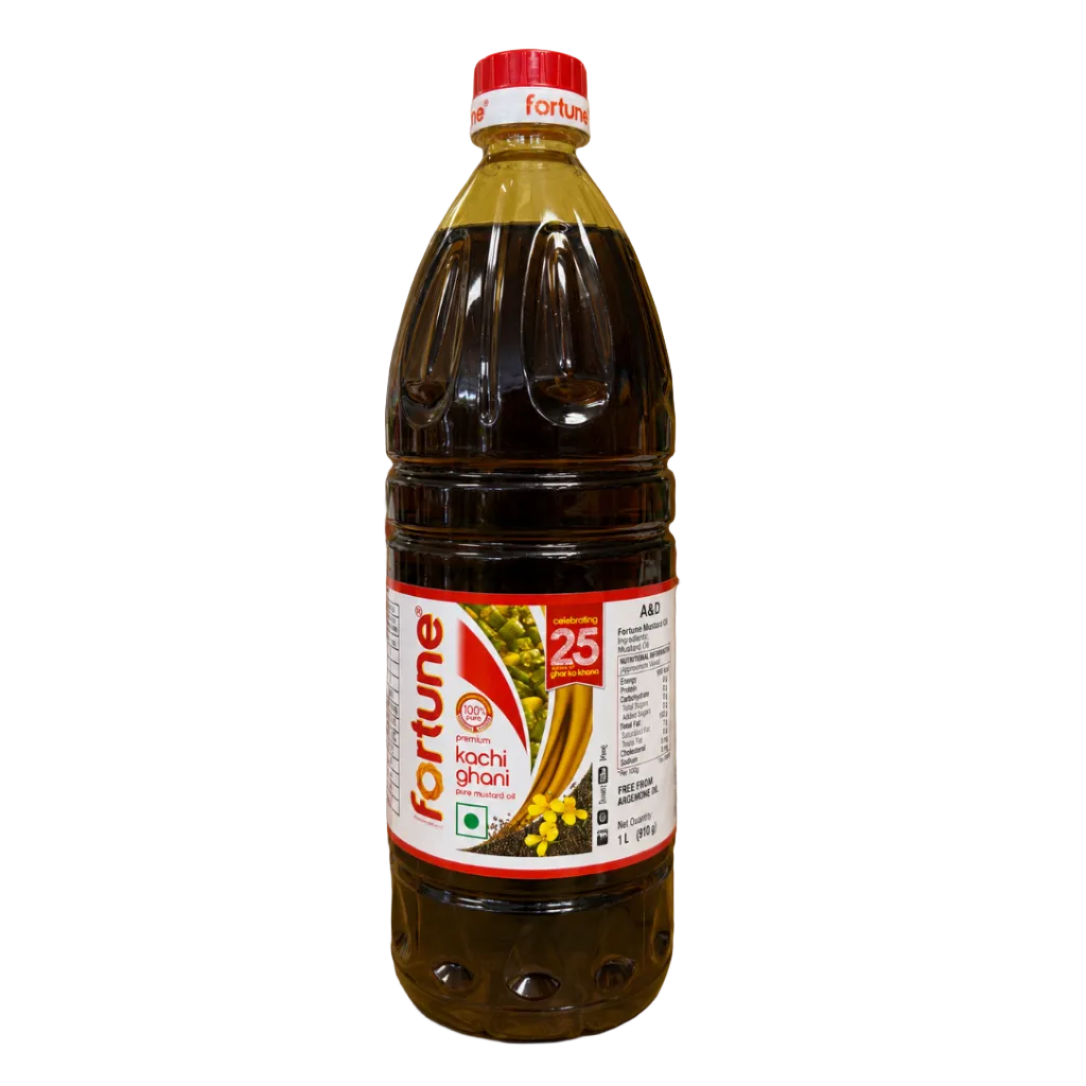 Fortune - Kachi Ghani Mustard Oil (1L) 20.03.2027