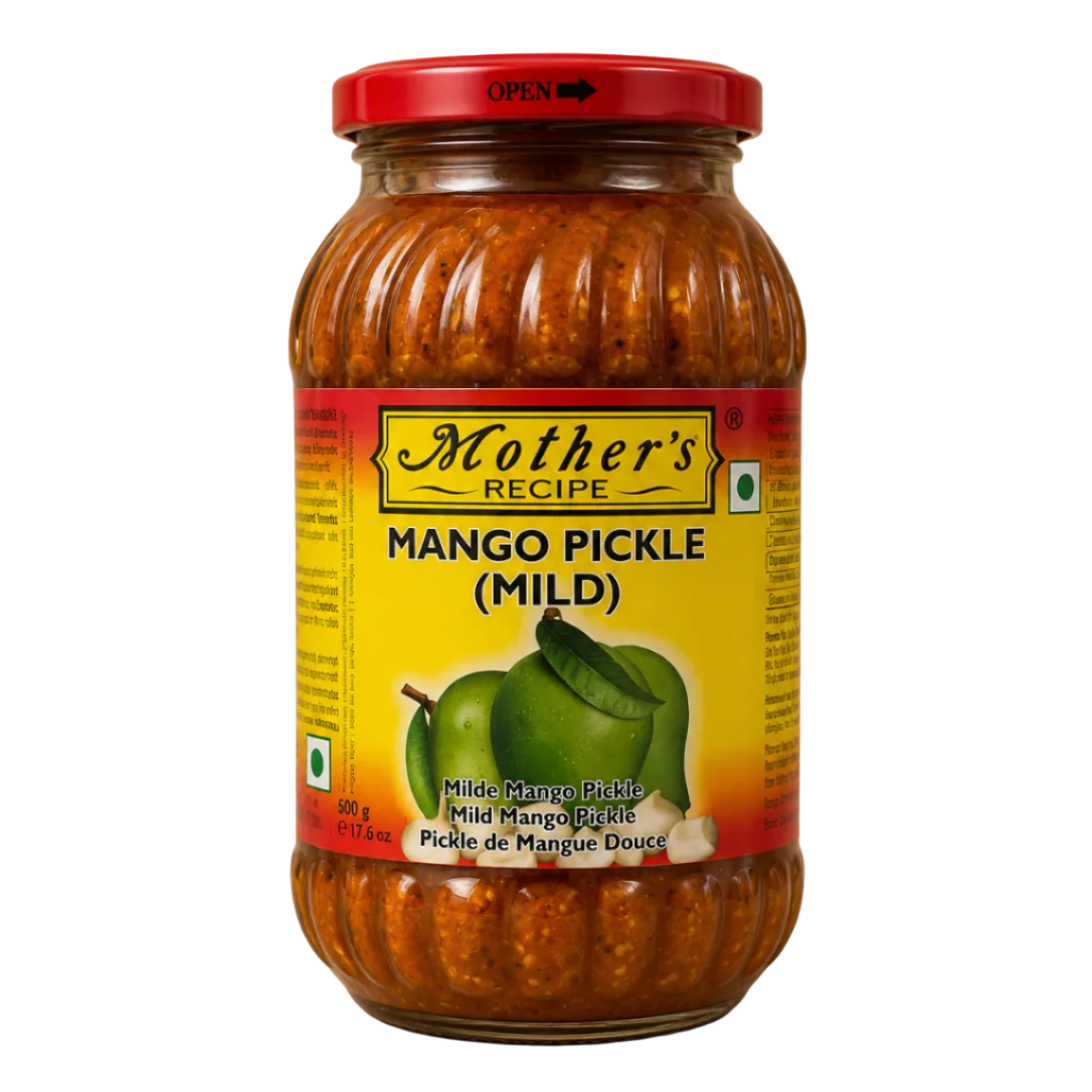 Mother's Recipe - Mild Mango Pickle (500g) 06.03.2028