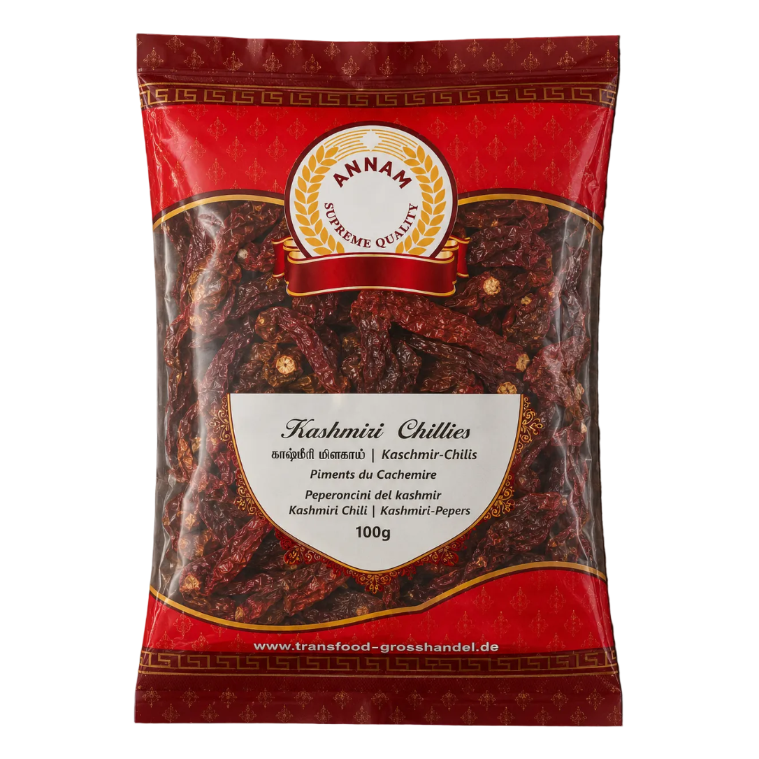 Annam - Kashmiri Chillies (100g) 29.09.2027