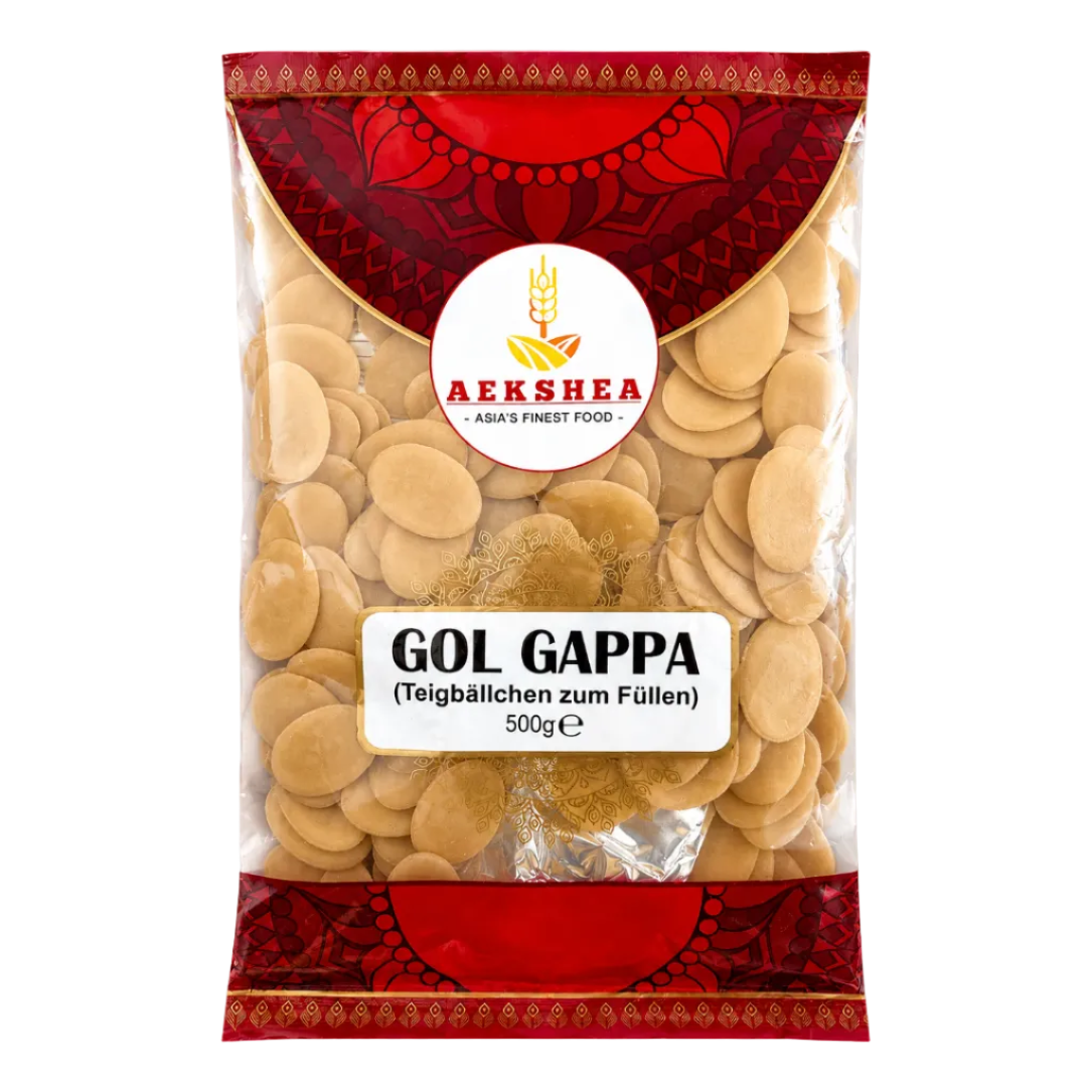 Aekshea Gol Gappa (Fry) + Masala Pouch Free (500g) 31.10.2027