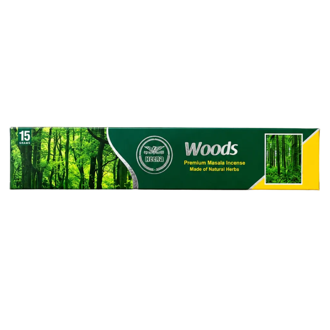 Heera - Woods Premium Incense Sticks (15g)