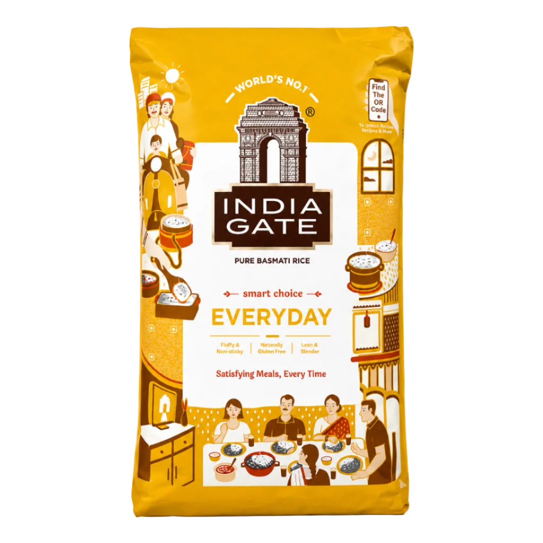 India Gate - Everyday Rice (1Kg) 31.12.2027