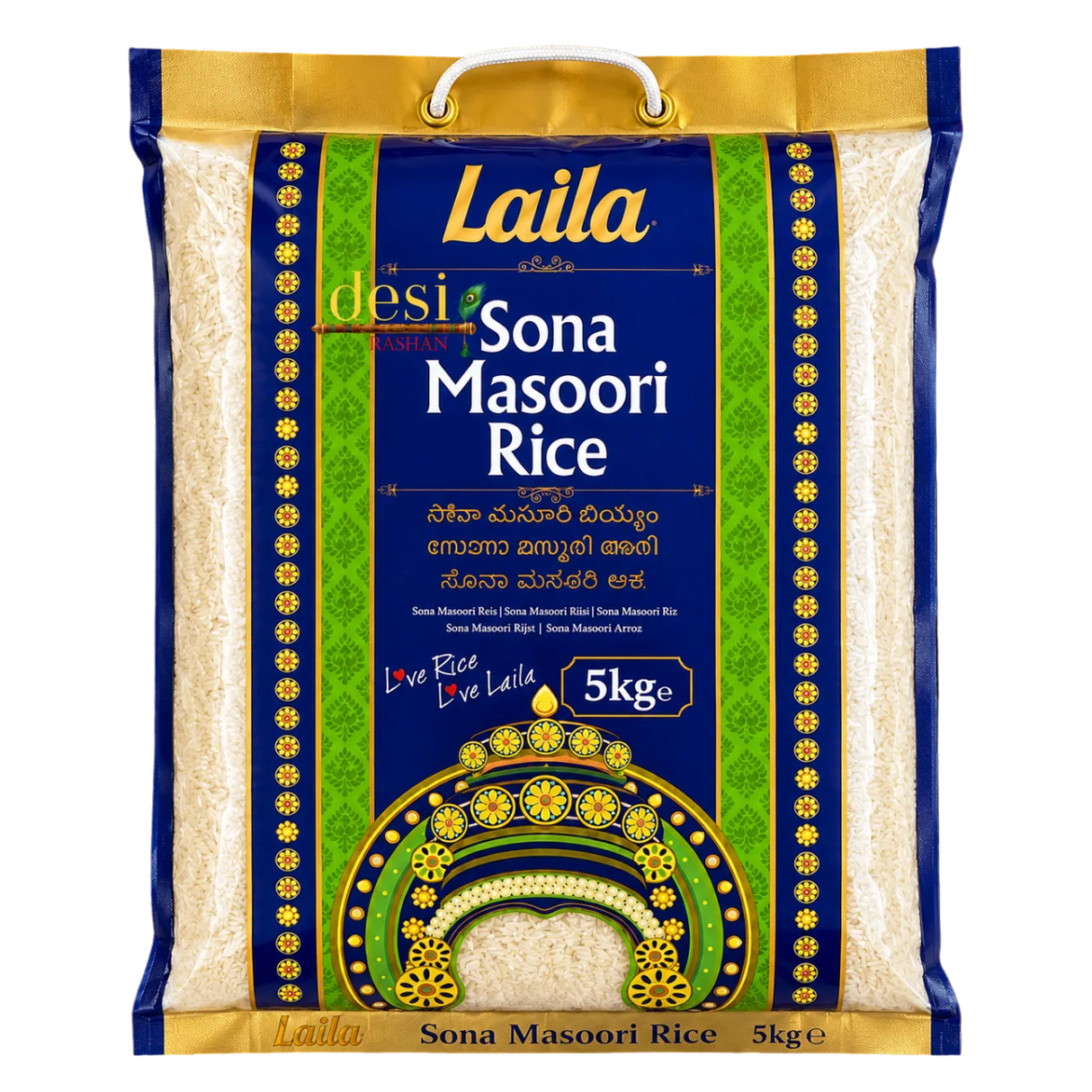 Laila - Sona Masuri (5kg) 25.02.2027
