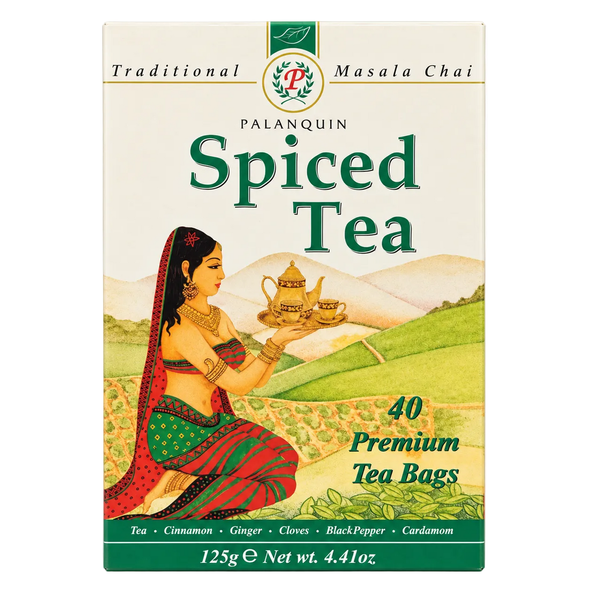 Palanquin - Spiced Tea 40 Tea Bags (125g) 10.04.2028