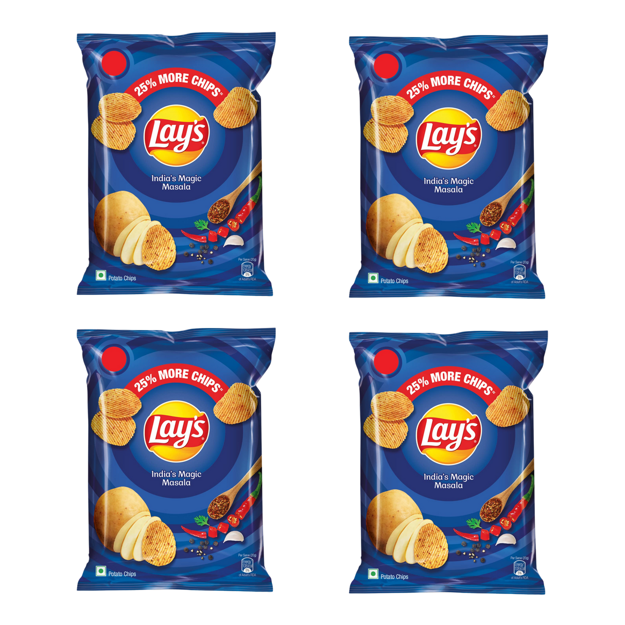 Lay's - Indian Magic Masala Crisps (48-52g) 09.08.2026 **DEAL**