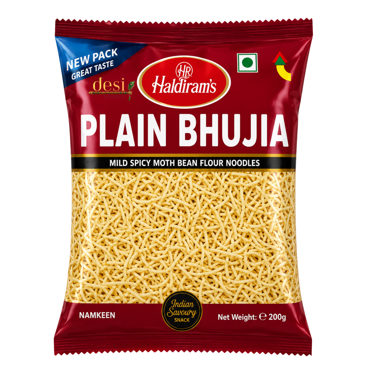 Haldiram's - Plain Bhujia (200g) 02.05.2027