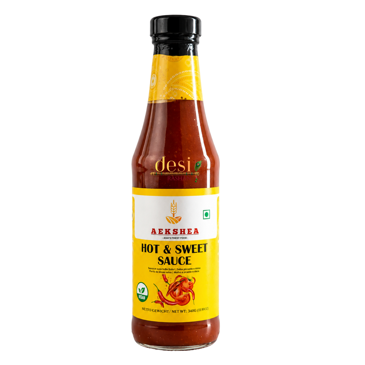 Aekshea - Hot & Sweet Sauce (340g) 31.10.2028