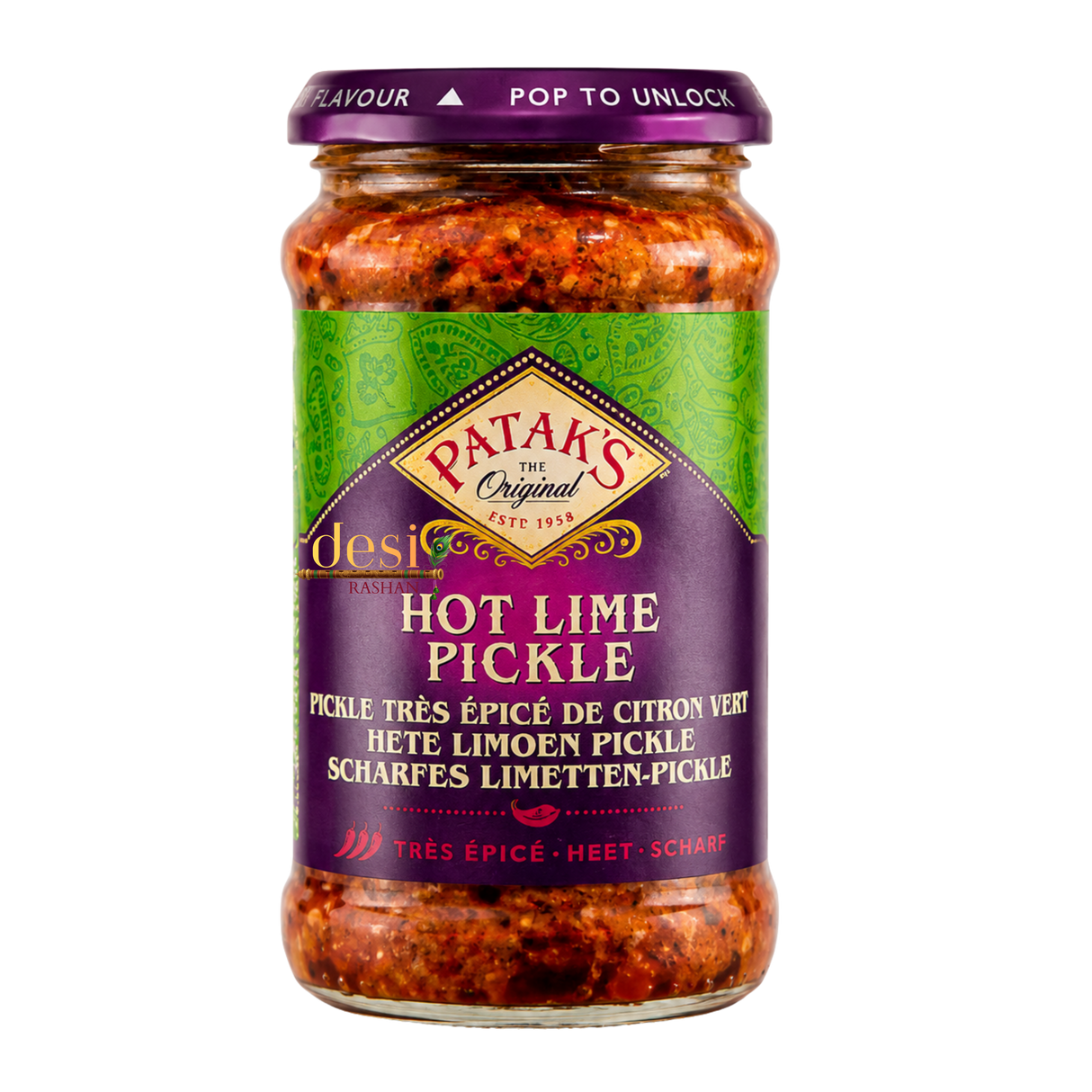 Patak's Hot Lime Pickle (283g) 31.12.2028
