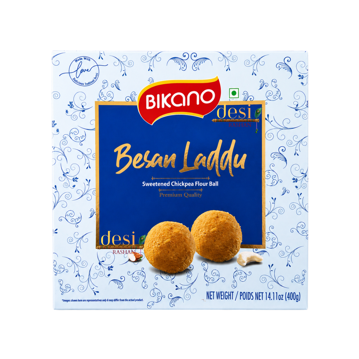 Bikano - Besan Laddu (400g) 22.08.2026