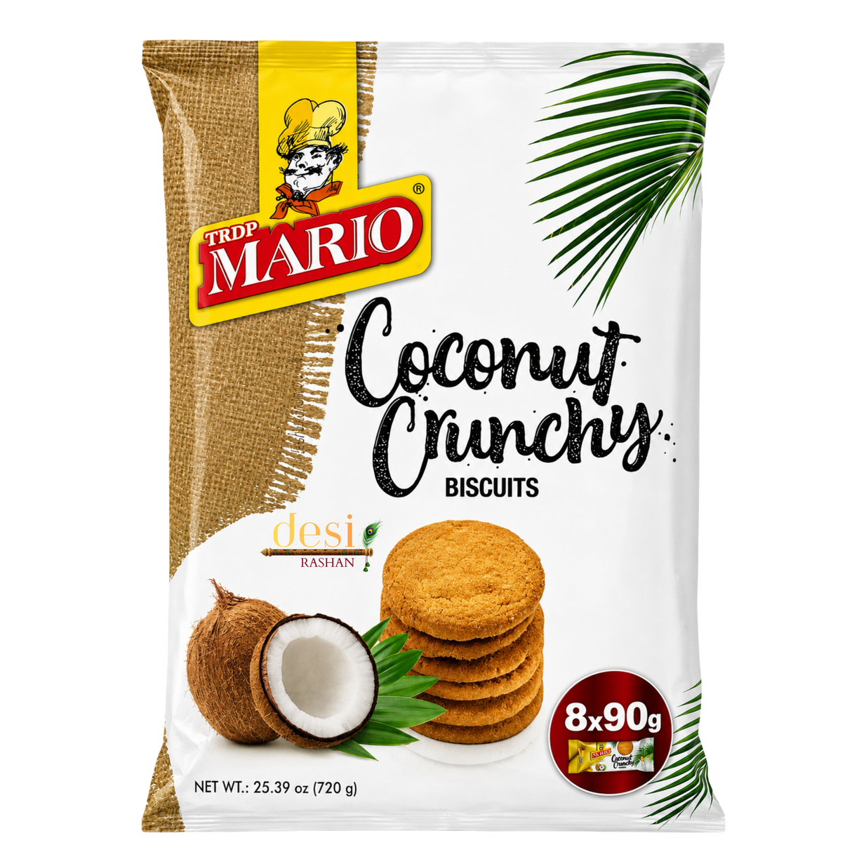 TRDP Mario - Coconut Crunchy Biscuits (720gm) 30.08.2026 **DEAL**