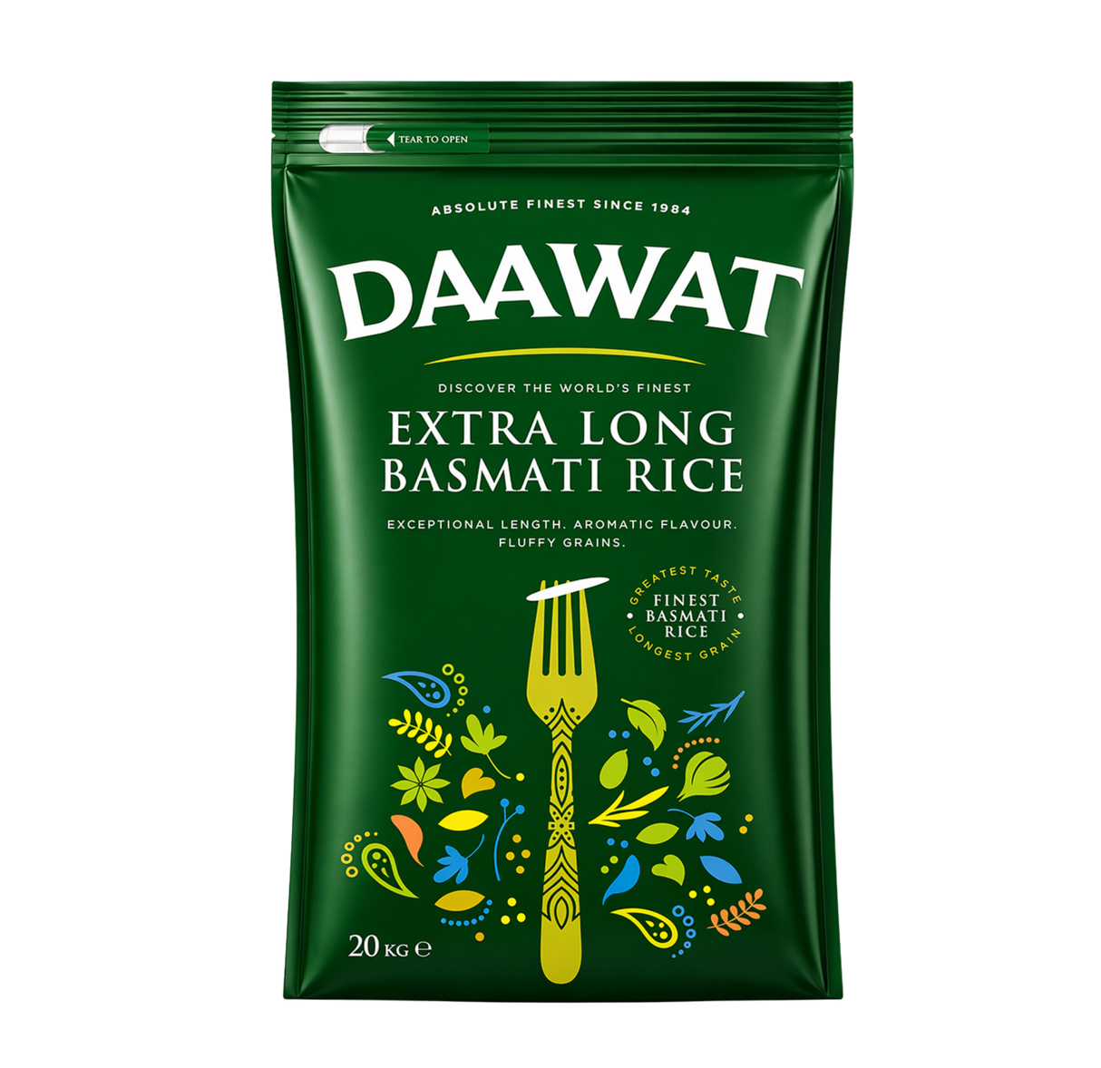Daawat - Basmati Rice Extra Long (20kg) 26.03.2028