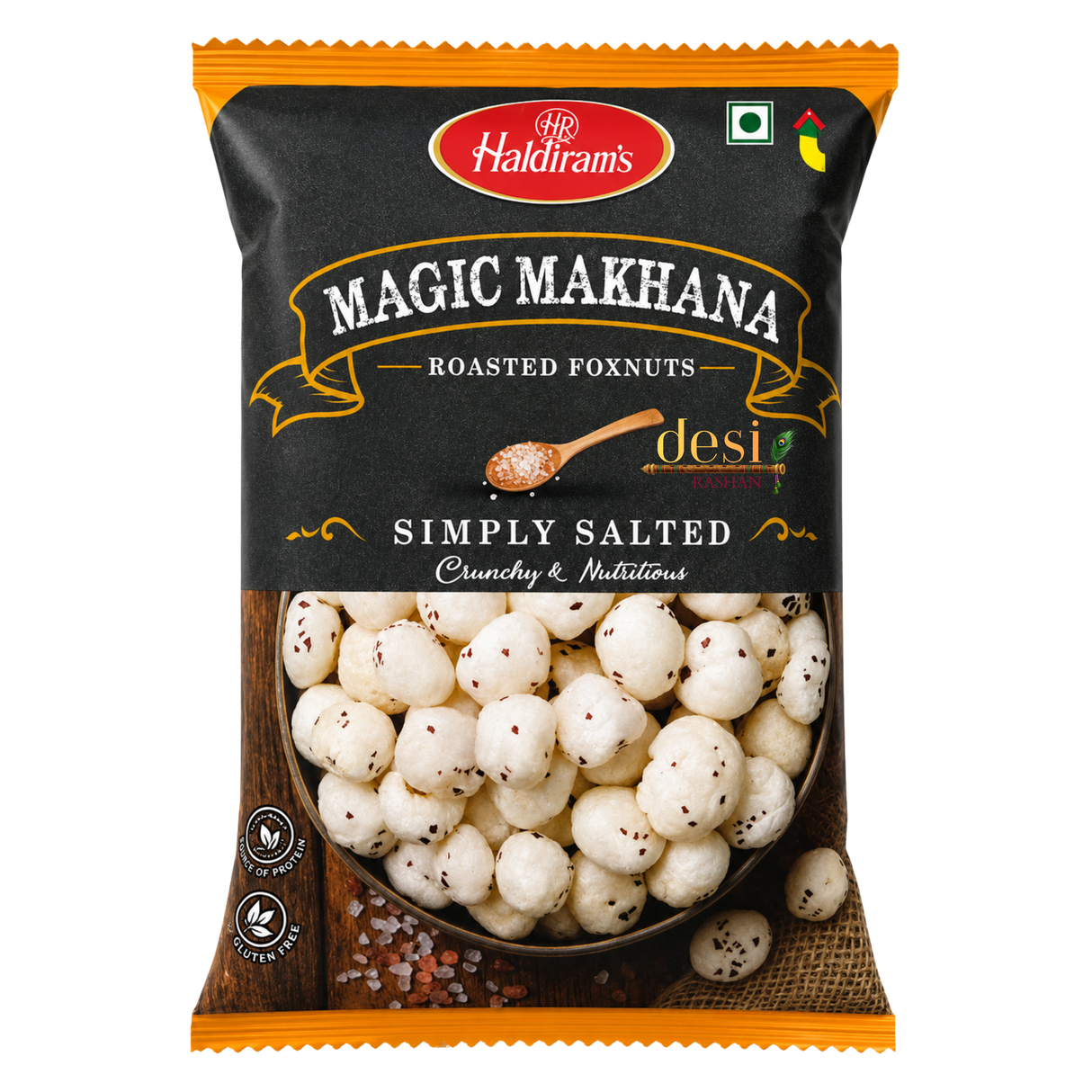 Haldiram's - Magic Makhana Simply Salted (30g) 19.12.2026