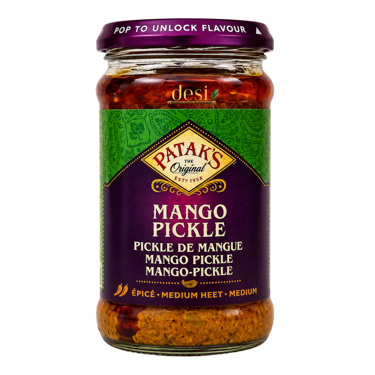 Patak's - Mildes Mango-Pickle (283g)