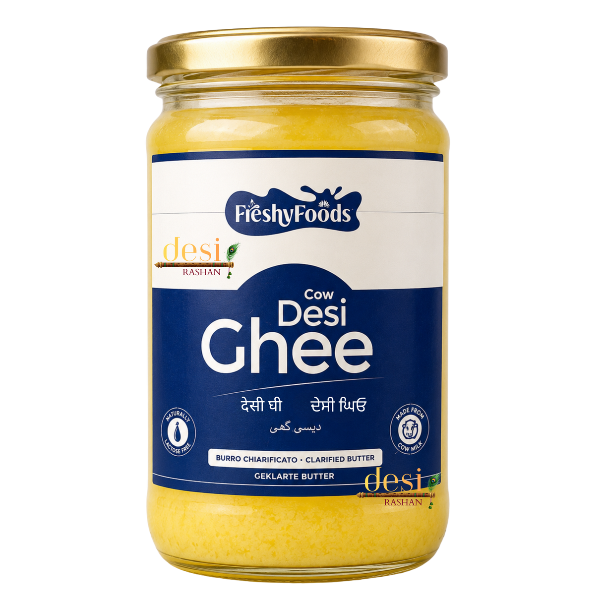 FreshyFoods - Cow Desi Ghee (400g) 11.12.2026