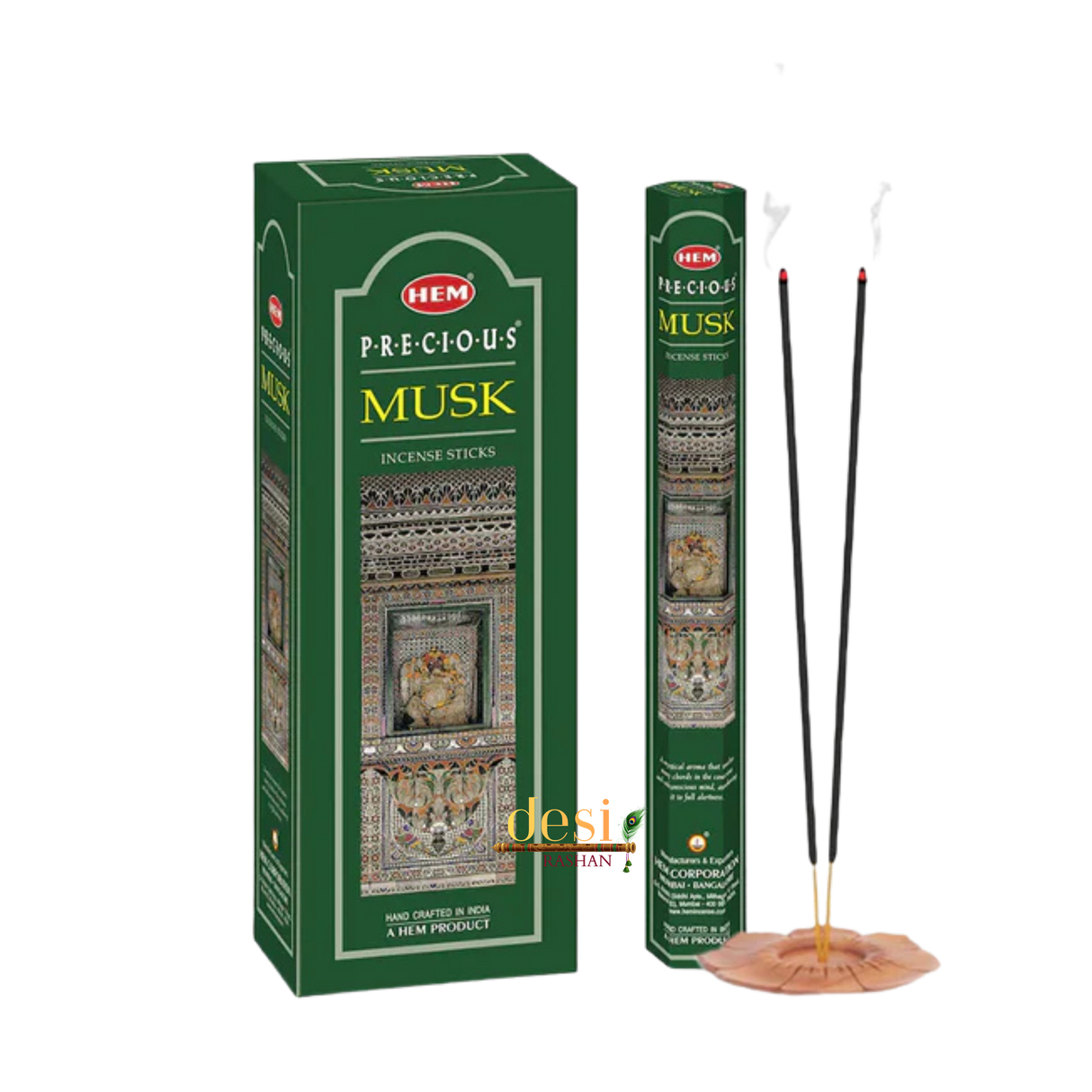 HEM Precious - Musk Incense 20 Sticks Pack