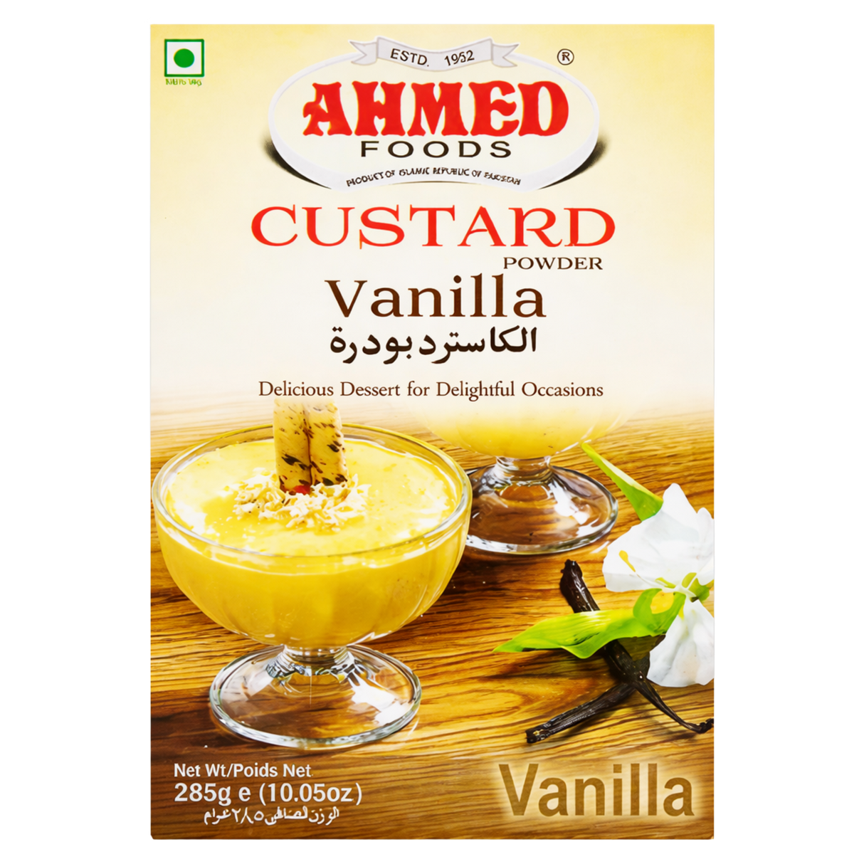 Ahmed - Vanilla Custard Powder (285g) 30.09.2027