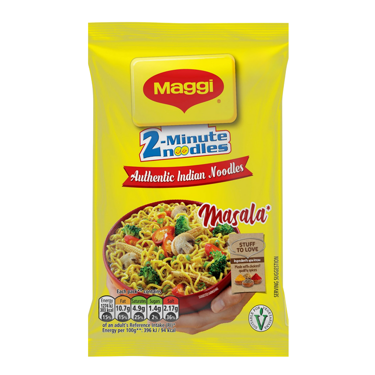 Maggi 2-Minute Noodles Masala - (70g) 30.09.2026