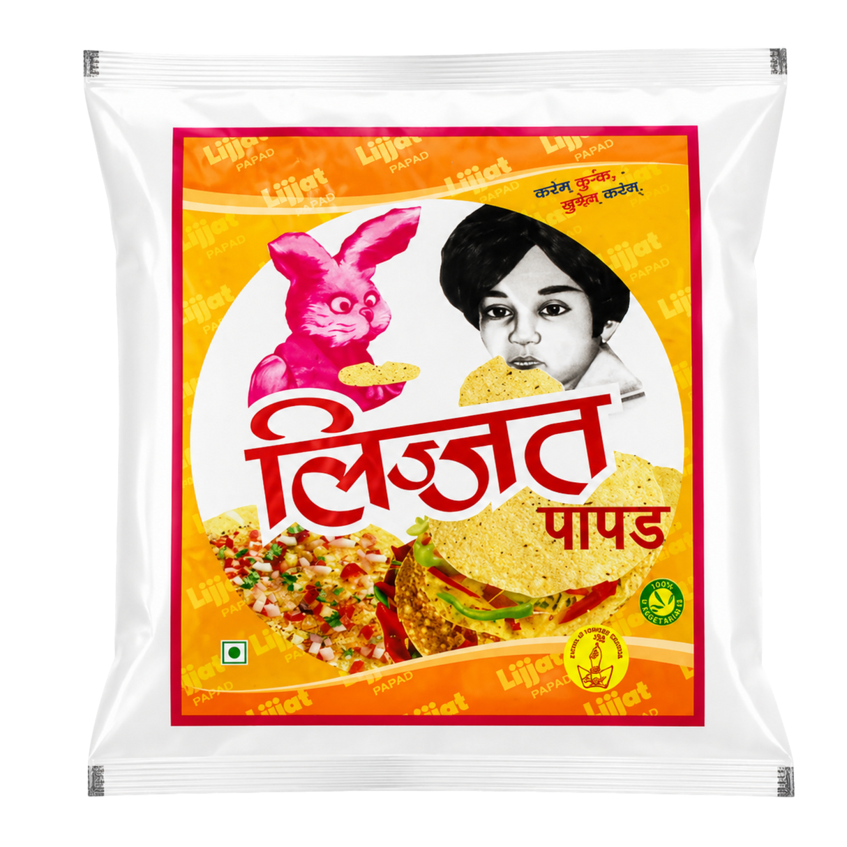 Lijjat - Udad Papadum (200g) 31.03.2027