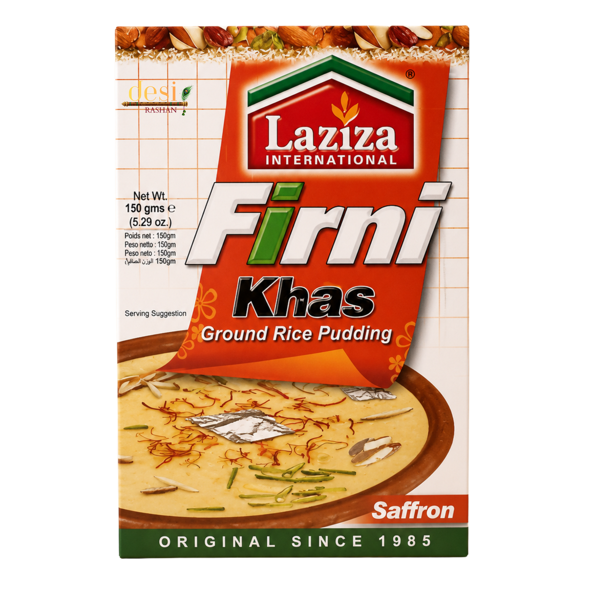 Laziza - Saffron Firni Khas (150g) 31.10.2028