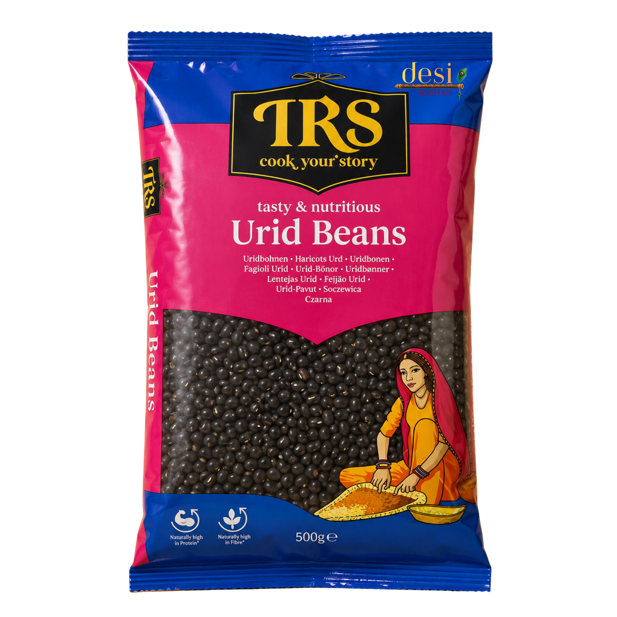 TRS - Urid Whole Beans (500g) 30.06.2028