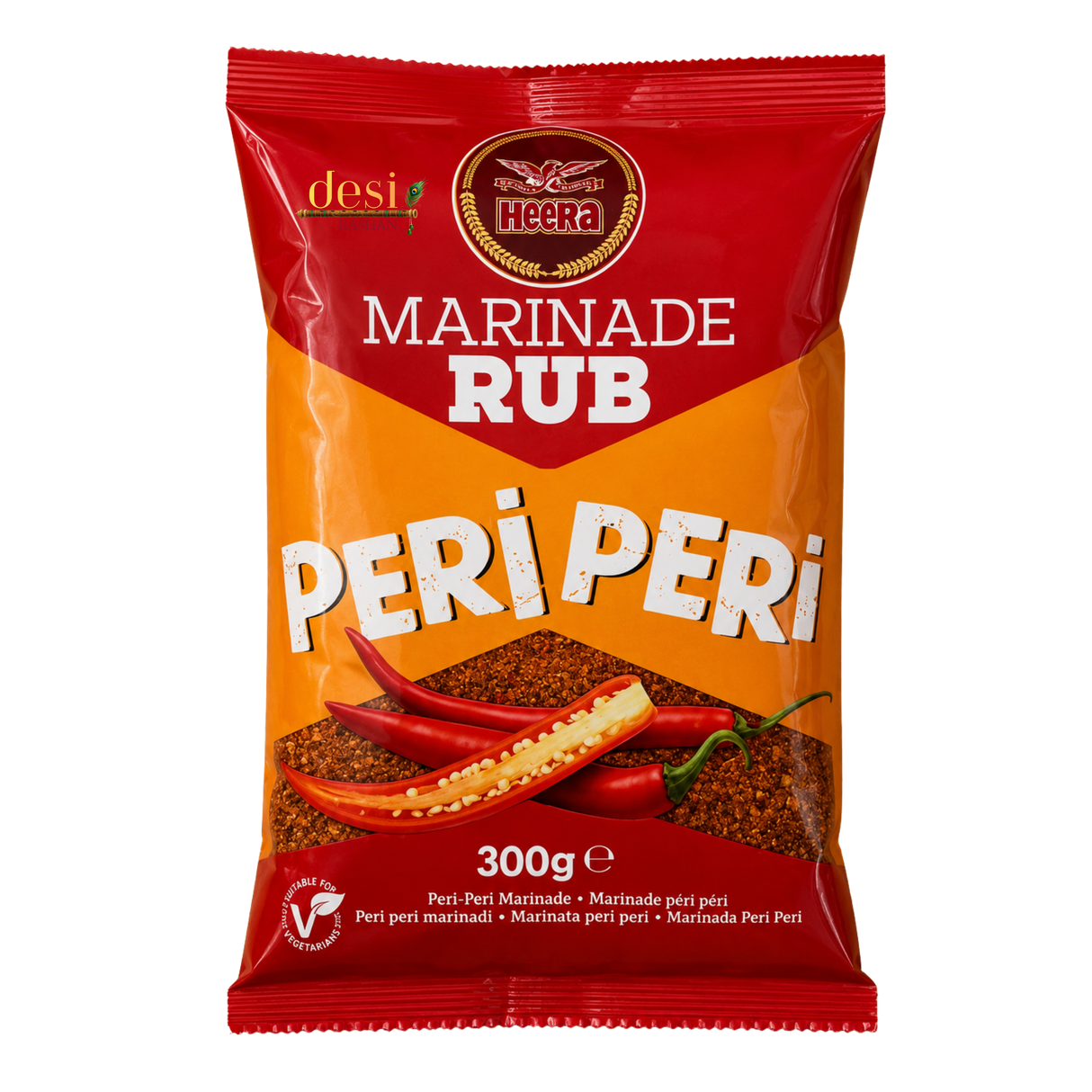 Heera - Marinade Rub Peri Peri Powder (300g) 30.04.2028