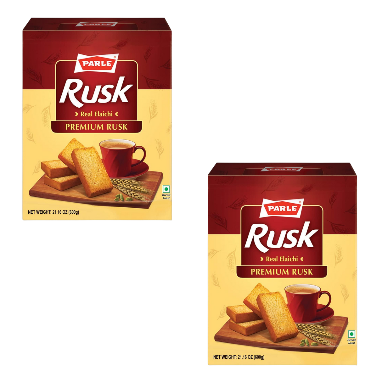 Parle - Elaichi Rusk 2 x (600g) 19.02.2027