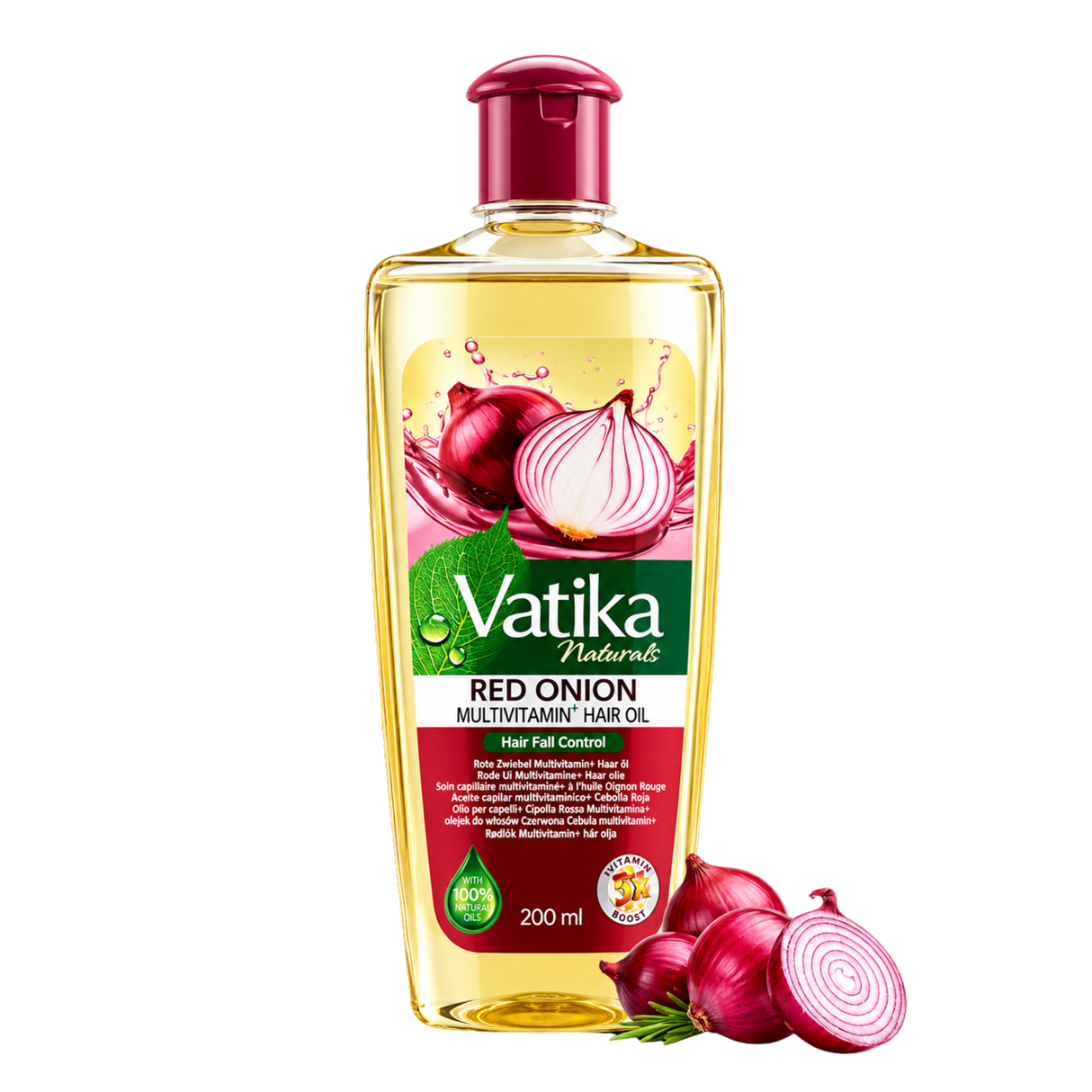 Vatika - Red Onion Hair Oil (200ml) 31.10.2027