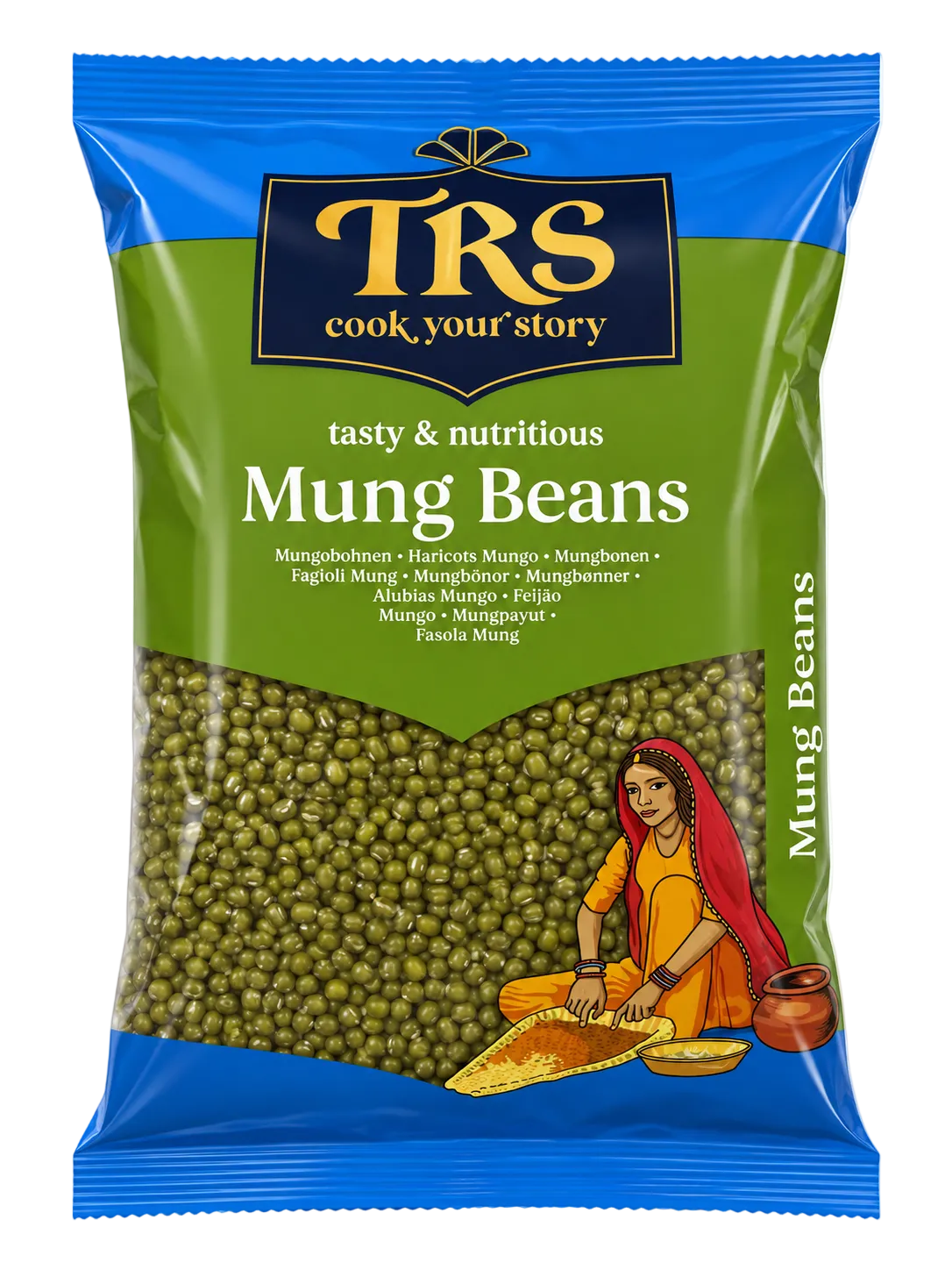 TRS - Moong Whole Beans (500g) 01.05.2028