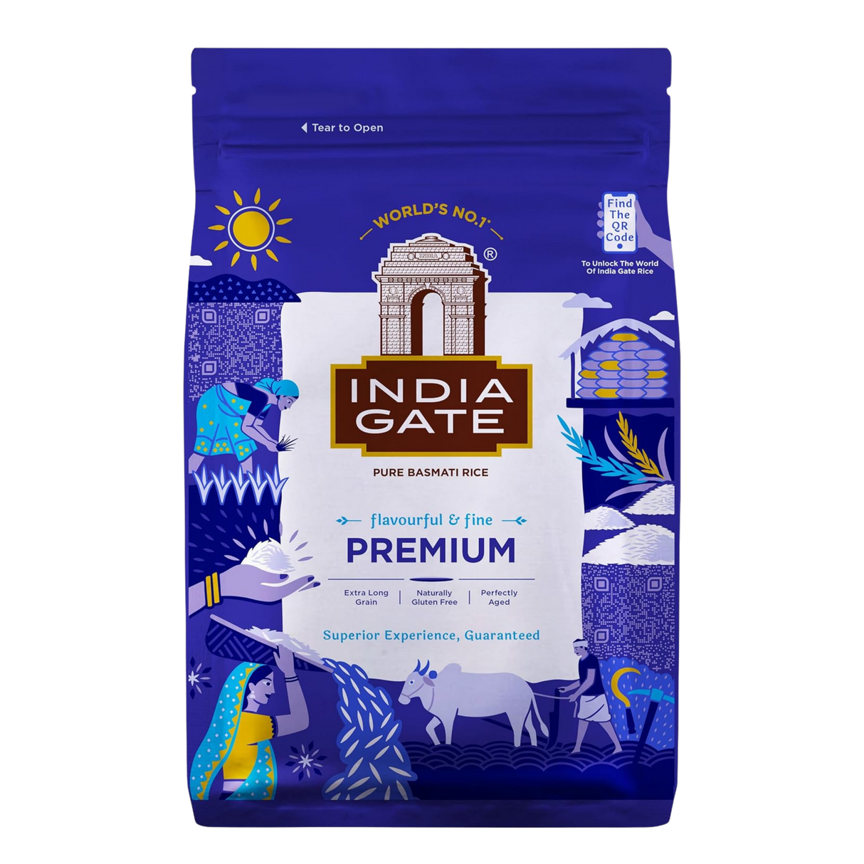 India Gate - Premium Basmati Rice (10kg) 31.12.2027