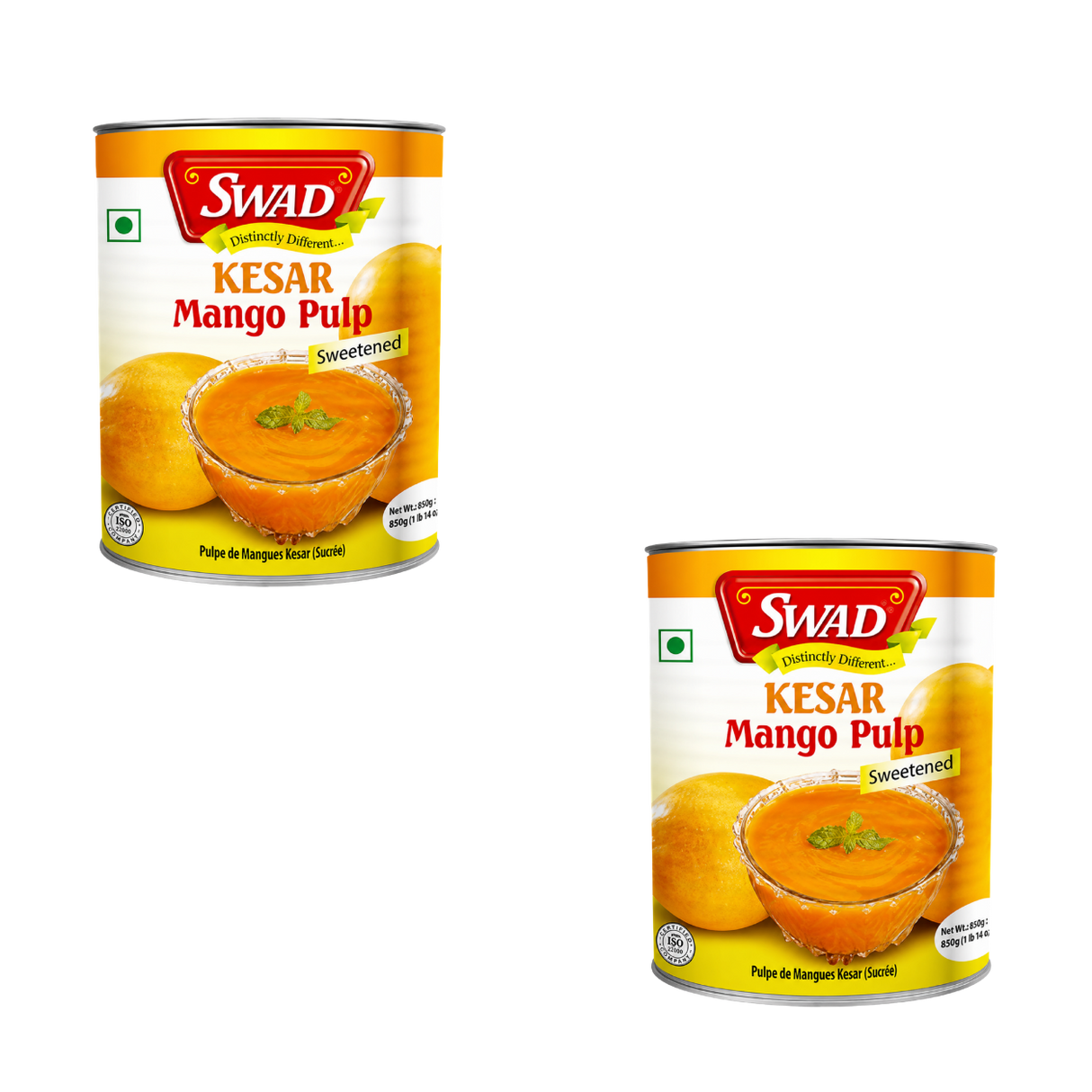 Swad - Kesar Mango Pulp (850g) 20.02.2027