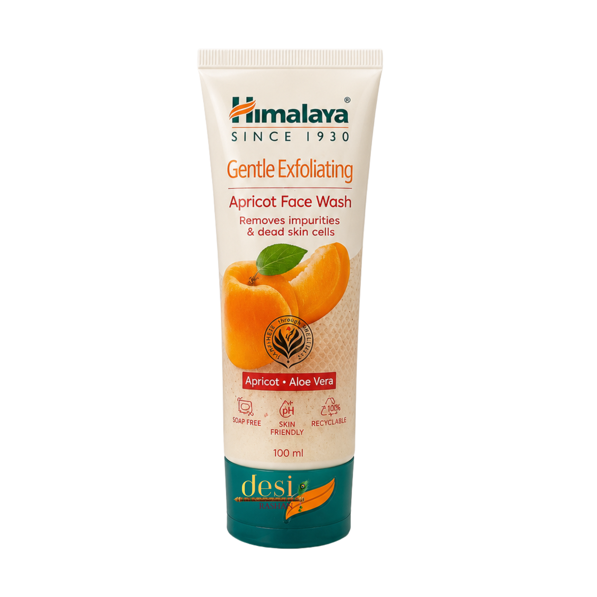 Himalaya - Gentle Exfoliating Apricot Face Wash (100ml) 30.09.2028
