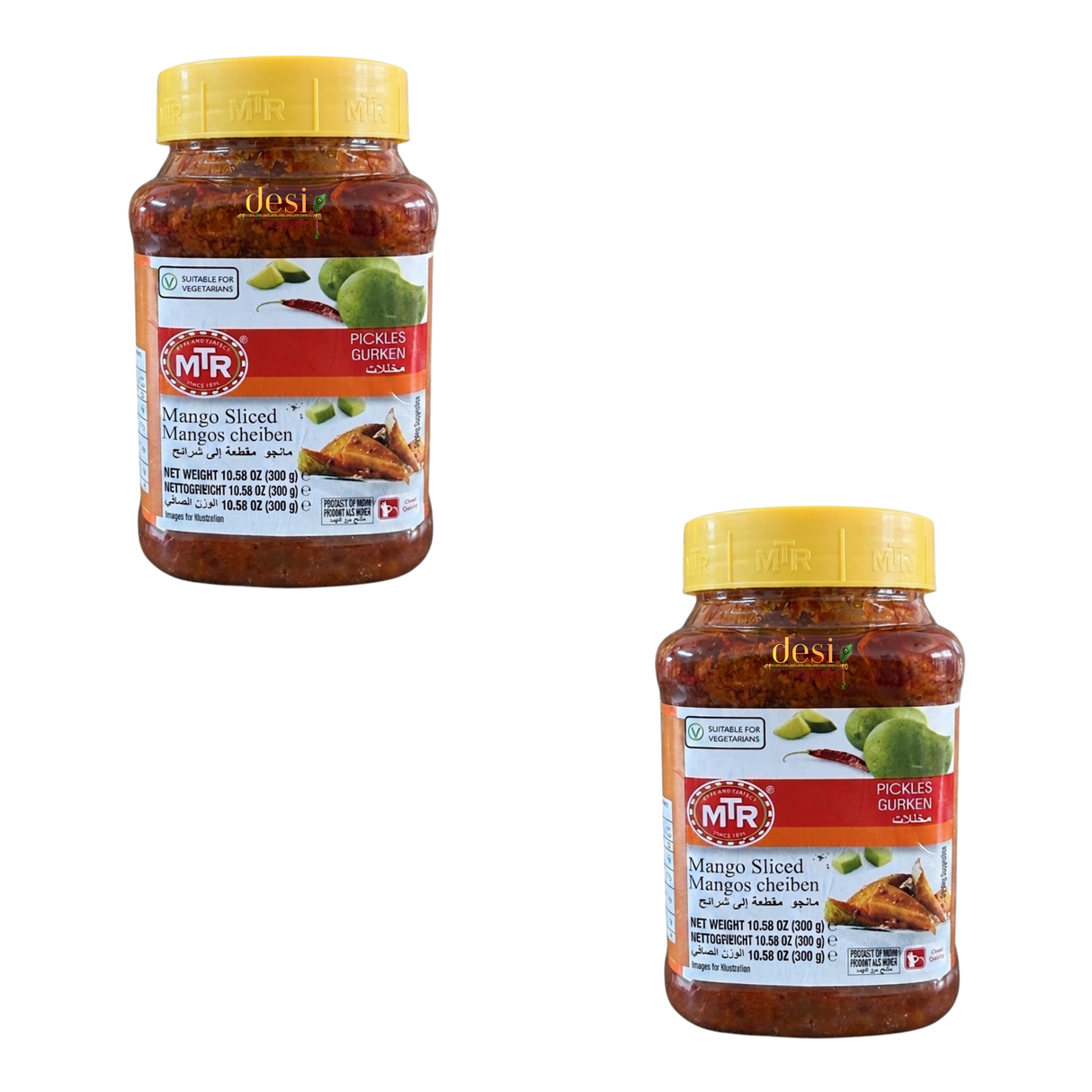 MTR - Mango Sliced Pickle 2 X (300g) 24.03.2029