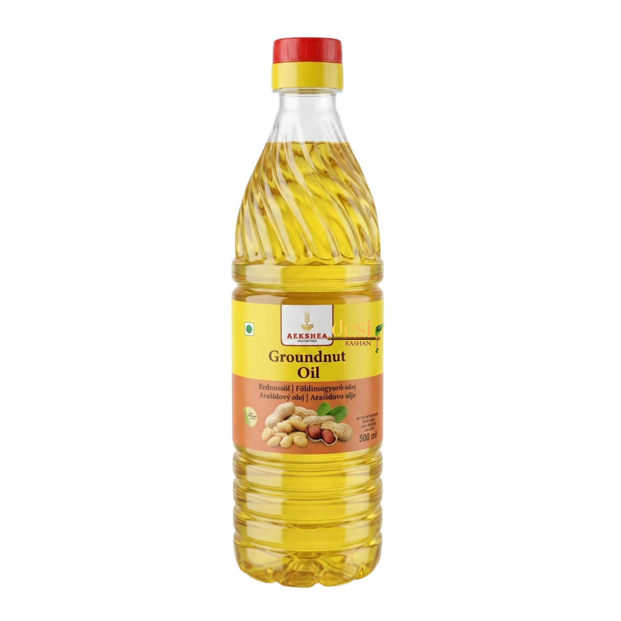 Aekshea - Groundnut Oil (500ml) 25.05.2028