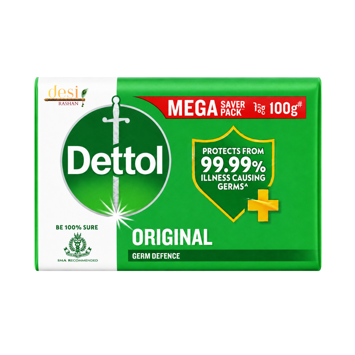 Dettol - Original Soap (100g) 30.11.2026