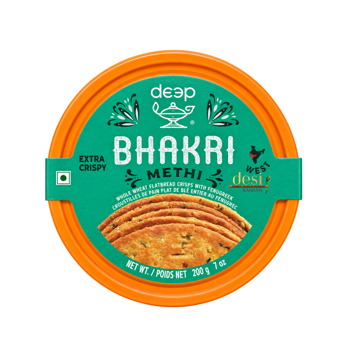 Deep - Methi Bhakri (200g) 20.01.2027