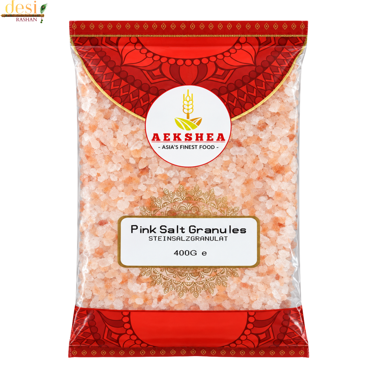 Aekshes - Pink Salt Granules (400g) 31.08.2027