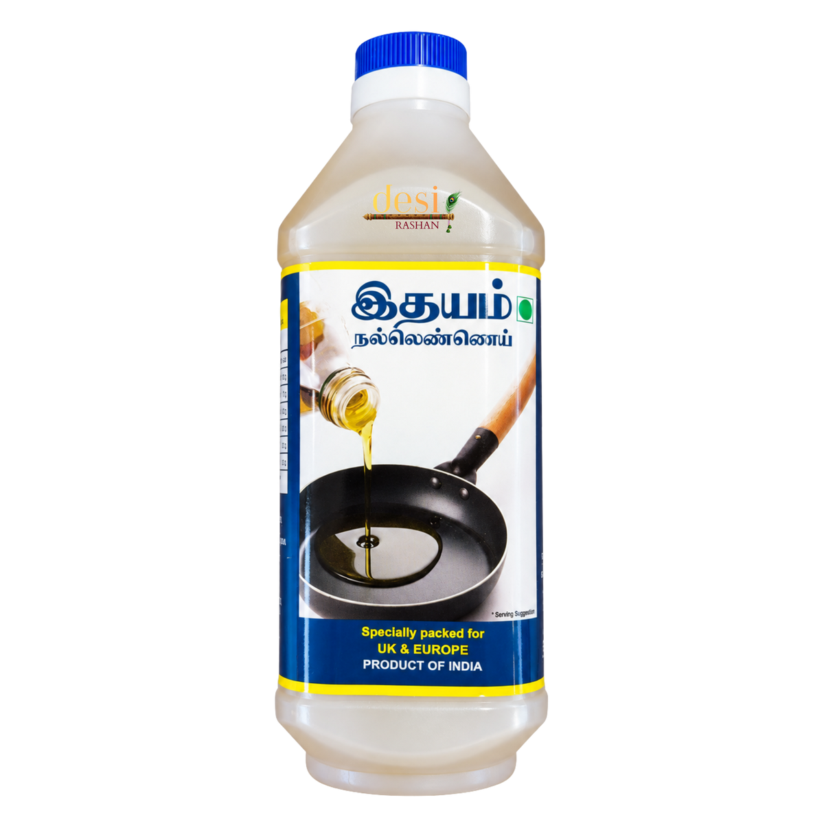 Idhayam - Idhayam Sesame/Gingelly Oil (1L) 31.12.2027