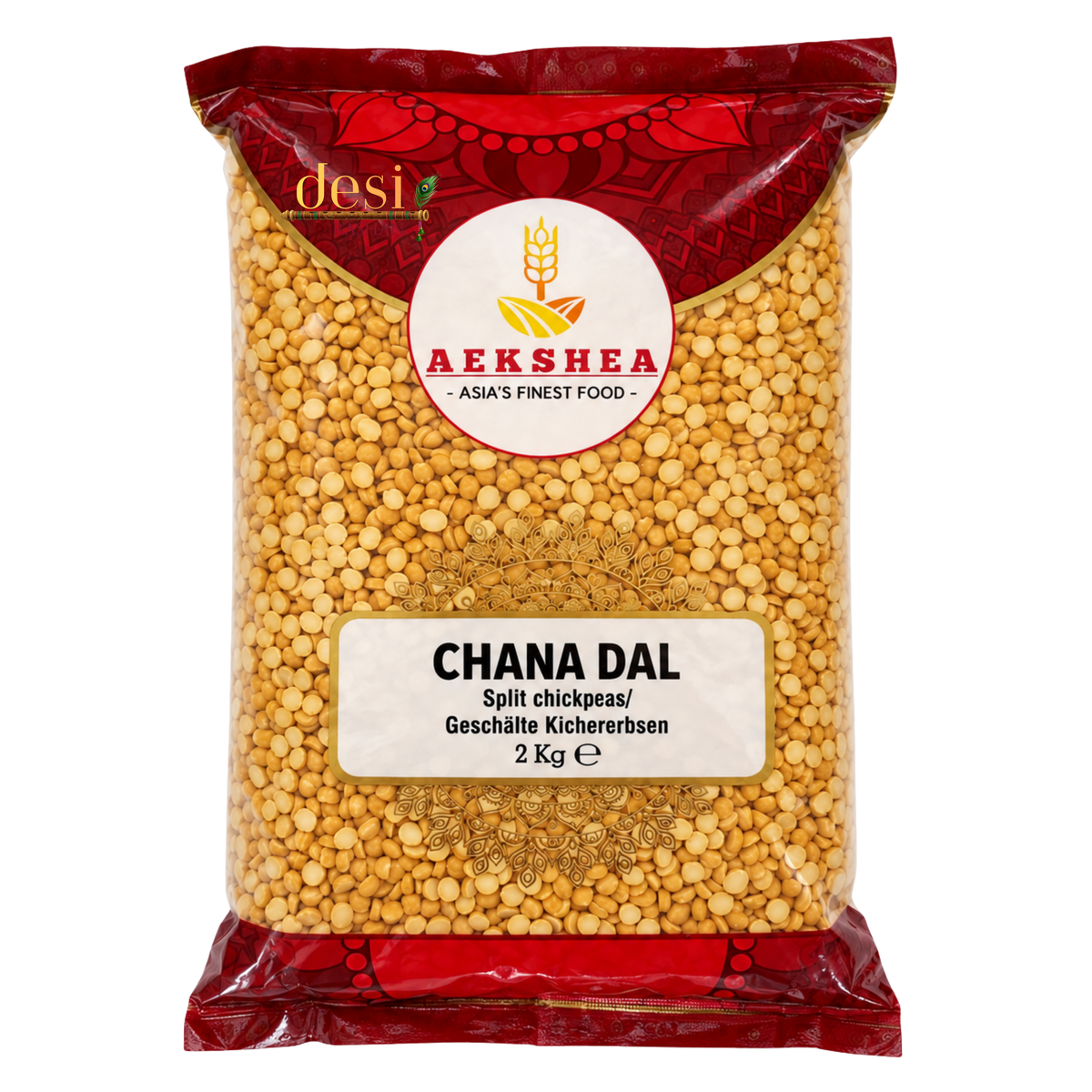 Aekshea - Chana Dal (2kg) 21.02.2028