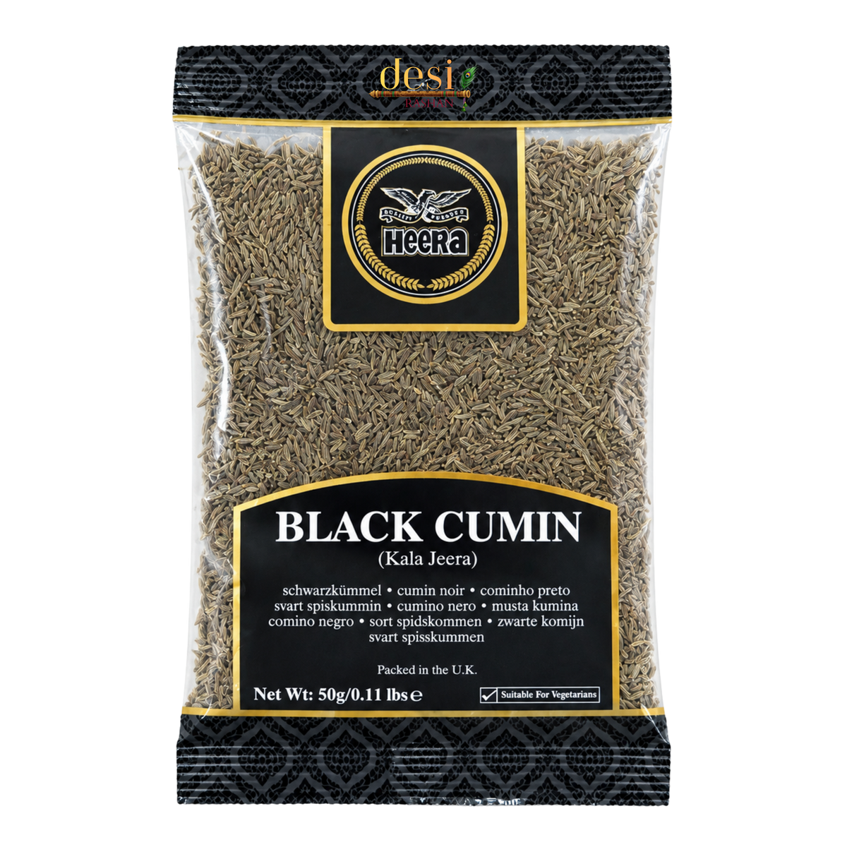 Heera - Black Cumin/Kala Jeera (50g) 31.07.2028
